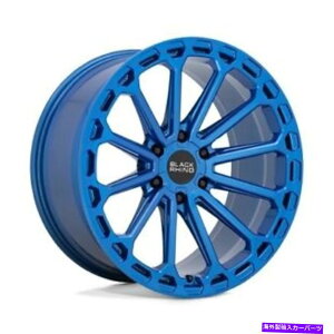 �z�C�[���@4�{�Z�b�g 17x9.5�u���b�N�T�C�J�C�[���f�B�A�{�[���u���[�z�C�[��6x4.5�i18mm�j�Z�b�g4�̃Z�b�g 17x9.5 Black Rhino KAIZEN Dearborn Blue Wheels 6x4.5 (18mm) Set of 4�y���s�A���i�z