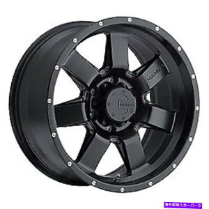 �z�C�[���@4�{�Z�b�g 17x9 MAMBA 586B M14�}�b�g�u���b�N�z�C�[��6x5.5�i-12mm�j�Z�b�g4 17x9 Mamba 586B M14 Matte Black Wheels 6x5.5 (-12mm) Set of 4�y���s�A���i�z