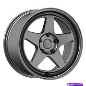 �z�C�[���@4�{�Z�b�g 17x9 Kansei K12G KNP Gun Metal Wheels 5x120�i12mm�j�Z�b�g4�̃Z�b�g 17x9 Kansei K12G KNP Gun Metal Wheels 5x120 (12mm) Set of 4