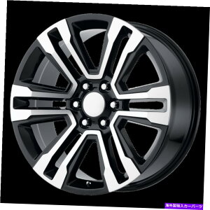 zC[@4{Zbg 20x9 OE Creations PR182ubN@BHzC[6x5.5i24mmjZbg4 20x9 OE Creations PR182 Black Machined Wheels 6x5.5 (24mm) Set of 4