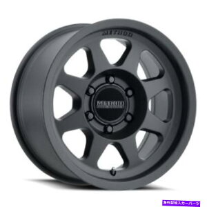 �z�C�[���@4�{�Z�b�g 17x8.5���\�b�hMR701�}�b�g�u���b�N�z�C�[��5x5�i0mm�j�Z�b�g4�̃Z�b�g 17x8.5 Method MR701 Matte Black Wheels 5x5 (0mm) Set of 4