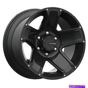�z�C�[���@4�{�Z�b�g 17x9 MAMBA 585B M13�}�b�g�u���b�N�z�C�[��5x5�i-12mm�j�Z�b�g4 17x9 Mamba 585B M13 Matte Black Wheels 5x5 (-12mm) Set of 4�y���s�A���i�z