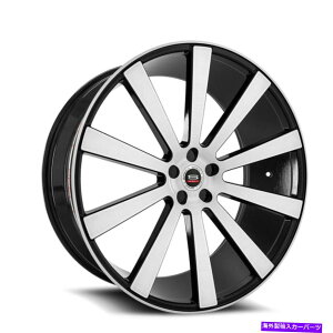 �z�C�[���@4�{�Z�b�g 20x9 SPEC-1 SPL-002 GLOSS BLACK��BRUSHED�z�C�[���u�����N�i32mm�j4�̃Z�b�g 20x9 Spec-1 SPL-002 Gloss Black & Brushed Wheels Blank (32mm) Set of 4