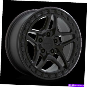 �z�C�[���@4�{�Z�b�g 17x8�r�N�^�[�@��o�[�O�}�b�g�u���b�N�z�C�[��5x130�i10mm�j�Z�b�g4 17x8 Victor Equipment BERG Matte Black Wheels 5x130 (10mm) Set of 4