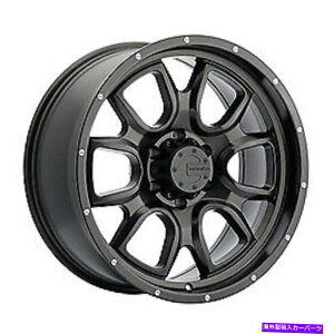 �z�C�[���@4�{�Z�b�g 18x9 Mamba 591b M19�}�b�g�u���b�N�z�C�[��6x5.5�i-12mm�j�Z�b�g4 18x9 Mamba 591B M19 Matte Black Wheels 6x5.5 (-12mm) Set of 4�y���s�A���i�z