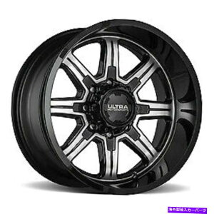 �z�C�[���@4�{�Z�b�g 18x9�E���g��229U���ЃO���X�u���b�N�z�C�[��6x135�i12mm�j�Z�b�g4 18x9 Ultra 229U Menace Gloss Black Wheels 6x135 (12mm) Set of 4�y���s�A���i�z