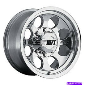 ホイール　4本セット 16x12ミッキートンプソンクラシックIII磨き磨きホイール8x170（-50mm）セット4 16x12 Mickey Thompson Classic III Polished Polished Wheel 8x170 (-50mm) Set of 4