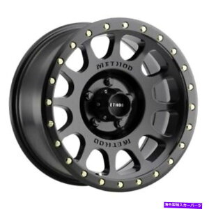 zC[@4{Zbg 16x8\bhMR305 NV}bgubNzC[5x4.5i0mmj4̃Zbg 16x8 Method MR305 NV Matte Black Wheels 5x4.5 (0mm) Set of 4
