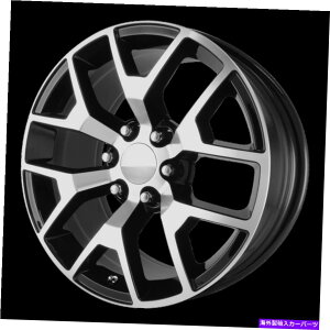 �z�C�[���@4�{�Z�b�g 20x9 OE Creations PR150 GLOSS BLACK/�@�B���H�z�C�[��6x5.5�i27mm�j4�̃Z�b�g 20x9 OE Creations PR150 Gloss Black/Machined Wheels 6x5.5 (27mm) Set of 4�y���s�A���i�z