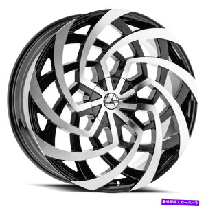 zC[@4{Zbg 20x8.5 Azara Aza-521 Gloss BlackMachined Wheels 5x4.5/5x120i35mmjZbg4 20x8.5 Azara AZA-521 Gloss Black & Machined Wheels 5x4.5/5x120 (35mm) Set of 4