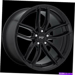 �z�C�[���@4�{�Z�b�g 19x9.5�j�b�`1PC M203�t�H�b�\�}�b�g�u���b�N�z�C�[��5x112�i48mm�j�Z�b�g4 19x9.5 Niche 1pc M203 VOSSO MATTE BLACK Wheel 5x112 (48mm) Set of 4�y���s�A���i�z