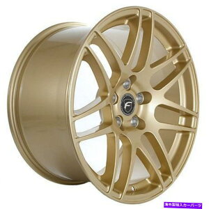 zC[@4{Zbg 18x9.5 Fortestar RFV[YF14CS[hzC[5x100i35mmjZbg4 18x9.5 Forgestar RF Series F14C Gold Wheels 5x100 (35mm) Set of 4