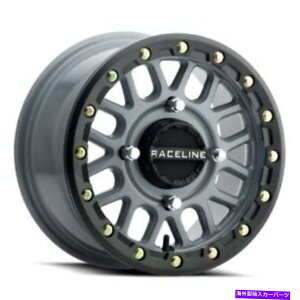 zC[@4{Zbg 14x7 Raceline A93SG Podium UTVXeXO[zC[4x137i38mmjZbg4 14x7 Raceline A93SG Podium UTV Stealth Grey Wheels 4x137 (38mm) Set of 4