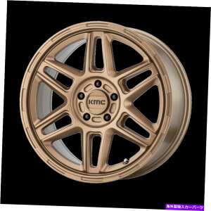 �z�C�[���@4�{�Z�b�g 18x8 kmc km716�}�b�g�u�����Y�z�C�[��5x108�i38mm�j�Z�b�g4 18x8 KMC KM716 Matte Bronze Wheels 5x108 (38mm) Set of 4�y���s�A���i�z