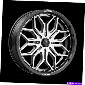 zC[@4{Zbg 20x7 MSAIt[hM47XiCp[OXubN@BHzC[4x110i10mmjZbg4 20x7 MSA Offroad M47 Sniper Gloss Black Machined Wheels 4x110 (10mm) Set of 4