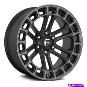 zC[@4{Zbg 17x9RD720q[^[}bgubN_u_[N`gzC[6x135i-12mmj4̃Zbg 17x9 Fuel D720 Heater Matte Black Double Dark Tint Wheel 6x135 (-12mm) Set of 4