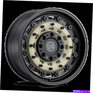 zC[@4{Zbg 16x8ubNzC[uNi-10mmjZbg16x8ւ̏̃A[Zi 16x8 Black Rhino Arsenal Sand On Black Wheels Blank (-10mm) Set of 4