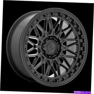 �z�C�[���@4�{�Z�b�g 17x9�R���I�t���[�hD757�g���K�[�}�b�g�u���b�N�z�C�[��5x5�i1mm�j�Z�b�g4 17x9 Fuel Off-Road D757 Trigger Matte Black Wheels 5x5 (1mm) Set of 4�y���s�A���i�z