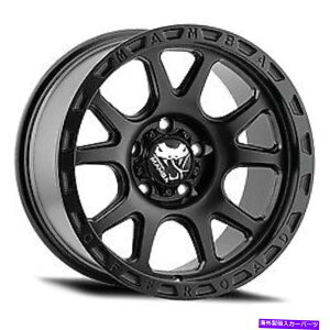 �z�C�[���@4�{�Z�b�g 18x9 mamba 599b m27�}�b�g�u���b�N�z�C�[��6x5.5�i0mm�j�Z�b�g4�̃Z�b�g 18x9 Mamba 599B M27 Matte Black Wheels 6x5.5 (0mm) Set of 4�y���s�A���i�z