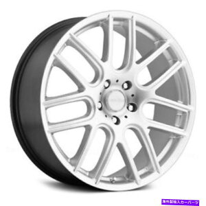 ホイール 4本セット 20x8.5ビジョン426hクロスハイパーシルバーホイール5x120(40mm)セット4 20x8.5 Vision 426H Cross Hyper Silver Wheels 5x120 (40mm) Set of 4