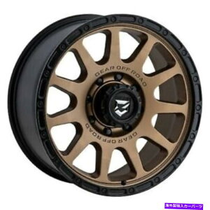 zC[@4{Zbg 20x9MAIt[h760bzTeuYzC[8x170i18mmjZbg4 20x9 Gear Off Road 760BZ Satin Bronze Wheels 8x170 (18mm) Set of 4