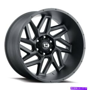 zC[@4{Zbg 20x9rWIt[h361XpC_[TeubNzC[5x5i10mmjZbg4 20x9 Vision Off-Road 361 Spyder Satin Black Wheels 5x5 (10mm) Set of 4