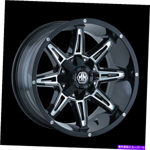 zC[@4{Zbg 17x9 Mayhem Rampage Black W/Milled Spokes Wheels 5x5/5x5.5i18mmjZbg4̃Zbg 17x9 MAYHEM Rampage Black W/Milled Spokes Wheels 5x5/5x5.5 (18mm) Set of 4