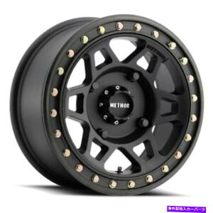 zC[@4{Zbg 15x7\bhMR405 UTVr[hbN}bgubNzC[4x156i38mmjZbg4 15x7 Method MR405 UTV BEADLOCK Matte Black Wheels 4x156 (38mm) Set of 4