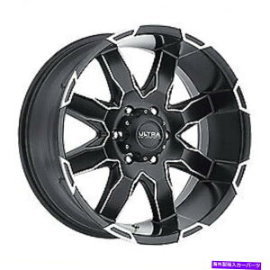 �z�C�[���@4�{�Z�b�g 17x8�E���g��225U�t�@���g���T�e���u���b�N�z�C�[��6x5.5�i25mm�j�Z�b�g4 17x8 Ultra 225U Phantom Satin Black Wheels 6x5.5 (25mm) Set of 4�y���s�A���i�z