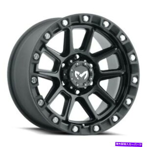 �z�C�[���@4�{�Z�b�g 20x9 mkw�I�t���[�hM205�T�e���u���b�N�z�C�[��6x5.5�i1mm�j�Z�b�g4 20x9 MKW Offroad M205 Satin Black Wheels 6x5.5 (1mm) Set of 4�y���s�A���i�z