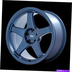 ホイール　4本セット 19x8.5 motegi mr151 cs5サテンメタリックブルーホイール5x100（30mm）セット4 19x8.5 Motegi MR151 CS5 Satin Metallic Blue Wheel 5X100 (30mm) Set of 4