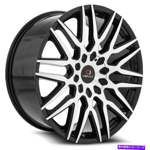 zC[@4{Zbg 20x8.5 Cavallo Clv-24 Gloss BlackMachined Wheels 5x112/5x4.5i35mmjZbg4 20x8.5 Cavallo CLV-24 Gloss Black & Machined Wheels 5x112/5x4.5 (35mm) Set of 4