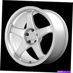 zC[@4{Zbg 18x9.5 motegi mr151 cs5nCp[Vo[zC[5x4.5i15mmjZbg4 18x9.5 Motegi MR151 CS5 Hyper Silver Wheel 5x4.5 (15mm) Set of 4