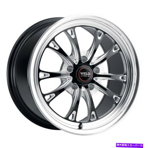 ホイール 4本セット 17x10溶接性能S157ベルモントドラッグブラックミルホイール5x4.5(50mm)セット4 17x10 WELD Performance S157 Belmont Drag Black Mill Wheels 5x4.5 (50mm) Set of 4