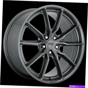 ホイール 4本セット 19x9.5ニッチ1PC M239 RAINIER MATTE Anthracite Wheel 5x112(50mm)セット4 19x9.5 Niche 1pc M239 RAINIER MATTE ANTHRACITE Wheel 5x112 (50mm) Set of 4