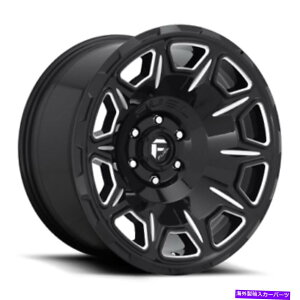 �z�C�[���@4�{�Z�b�g 20x10 d688�R����ge�O���X�u���b�N���~���h�z�C�[��6x135�i-18mm�j�Z�b�g4�̃Z�b�g 20x10 D688 Fuel Vengeance Gloss Black & Milled Wheels 6x135 (-18mm) Set of 4