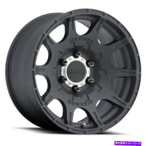 zC[@4{Zbg 17x8.5\bhmr308[Xg}bgubNzC[6x5.5i0mmjZbg4 17x8.5 Method MR308 Roost Matte Black Wheels 6x5.5 (0mm) Set of 4