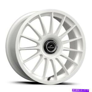 ホイール 4本セット 18x8.5 152 Podium Rally White(Gloss)ホイール5x4.5/5x100(35mm)セット4 18x8.5 Fifteen52 Podium Rally White (Gloss) Wheels 5x4.5/5x100 (35mm) Set of 4