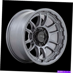 zC[@4{Zbg 17x8.5 KMC KM727 WRATH MATTE ANTRACITE WHEELS 5x5i-10mmjZbg4̃Zbg 17x8.5 KMC KM727 Wrath Matte Anthracite Wheels 5x5 (-10mm) Set of 4