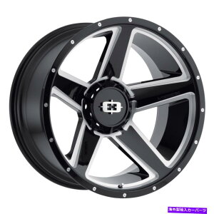 zC[@4{Zbg 18x9rW390GpCAOXubN~OX|[NzC[5x4.5i18mmjZbg4 18x9 Vision 390 Empire Gloss Black Milled Spoke Wheels 5x4.5 (18mm) Set of 4