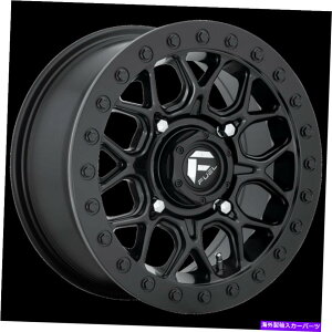 �z�C�[���@4�{�Z�b�g 15x7 D916 Fuel Tech UTV�}�b�g�u���b�N�z�C�[��4x137�i38mm�j�Z�b�g4�̃Z�b�g 15x7 D916 Fuel Tech UTV Matte Black Wheels 4x137 (38mm) Set of 4�y���s�A���i�z