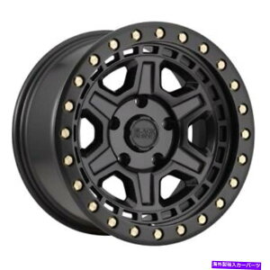 �z�C�[���@4�{�Z�b�g 17x9�u���b�N�T�C�����m���m�}�b�g�u���b�Nw/�u���b�N�{���g�z�C�[��5x5.5�i0mm�j�Z�b�g4�̃Z�b�g 17x9 Black Rhino Reno Matte Black W/Black Bolt Wheel 5x5.5 (0mm) Set of 4�y���s�A���i�z