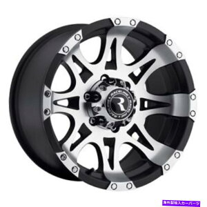 �z�C�[���@4�{�Z�b�g 17x9 Raceline 982 Raptor�u���b�N/�@�B���H�z�C�[��5x5�i0mm�j�Z�b�g4 17x9 Raceline 982 Raptor Black/Machined Wheels 5x5 (0mm) Set of 4