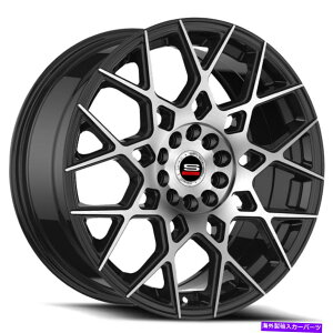 zC[@4{Zbg 20x8.5 SPEC-1 SP-52 Gloss BlackMachined Wheels 5x112/5x4.5i38mmjZbg4 20x8.5 Spec-1 SP-52 Gloss Black & Machined Wheels 5x112/5x4.5 (38mm) Set of 4