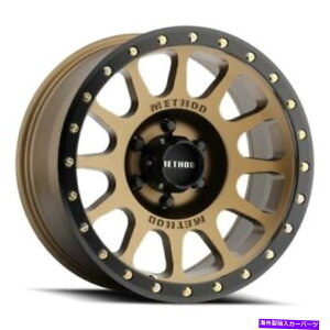 zC[@4{Zbg 17x8.5\bhMR305 NV\bhuY/ubNzC[6x135i0mmj4̃Zbg 17x8.5 Method MR305 NV Method Bronze/Black Wheels 6x135 (0mm) Set of 4
