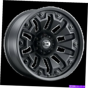 �z�C�[���@4�{�Z�b�g 20x9�r�W����362�A�[�}�[�T�e���u���b�N�z�C�[��5x150�i12mm�j�Z�b�g4 20x9 Vision 362 Armor Satin Black Wheels 5x150 (12mm) Set of 4