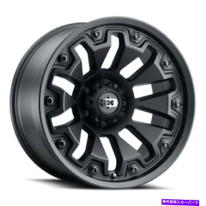 zC[@4{Zbg 20x9rWIt[h362A[}[TeubNzC[8x6.5i12mmjZbg4 20x9 Vision Off-Road 362 Armor Satin Black Wheels 8x6.5 (12mm) Set of 4