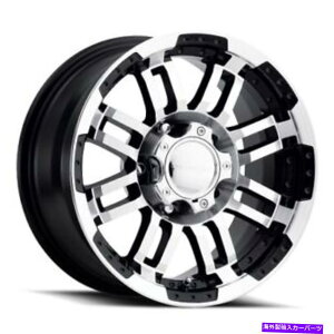 zC[@4{Zbg 20x9rWIt[h375EHA[ubN@BHzC[5x5i10mmjZbg4 20x9 Vision Off-Road 375 Warrior Black Machined Wheels 5x5 (10mm) Set of 4