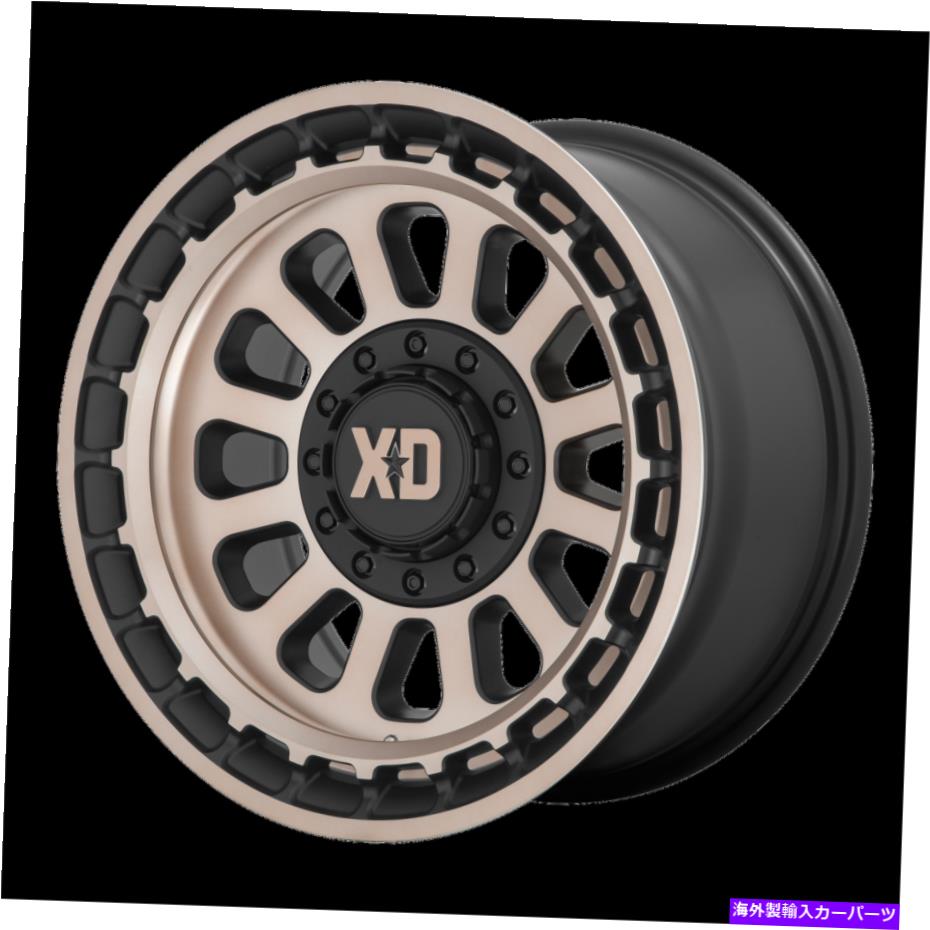 ホイール ４本セット 17x9 XDシリーズXD856オメガブラックW/ブロンズホイール6x135/6x5.5（0mm）セット4 17x9 XD Series XD856 Omega Black W/Bronze Wheel 6x135/6x5.5 (0mm) Set of 4：Us Custom Parts Shop USDM