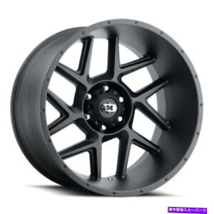 zC[@4{Zbg 20x10rWIt[h360XCo[TeubNzC[8x6.5i-25mmj4̃Zbg 20x10 Vision Off-Road 360 Sliver Satin Black Wheels 8x6.5 (-25mm) Set of 4